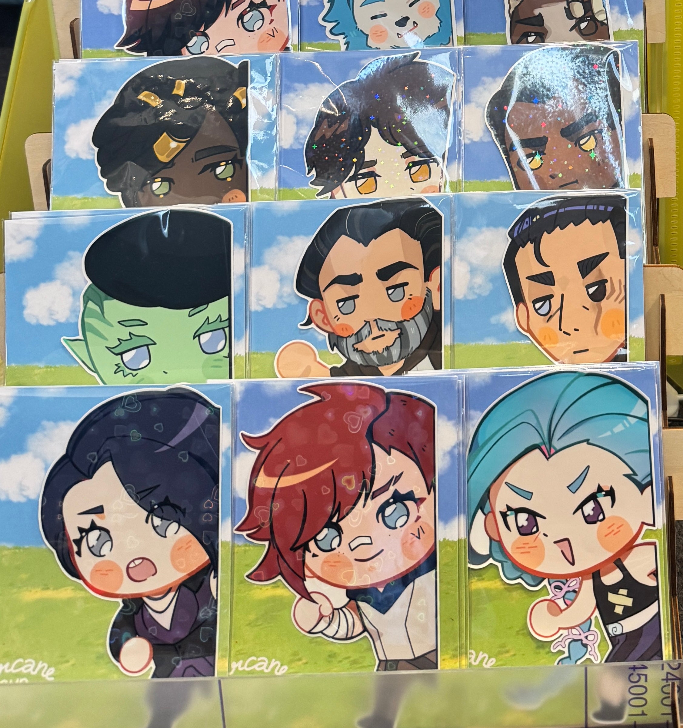 #Arcane  Peekaboo sticker